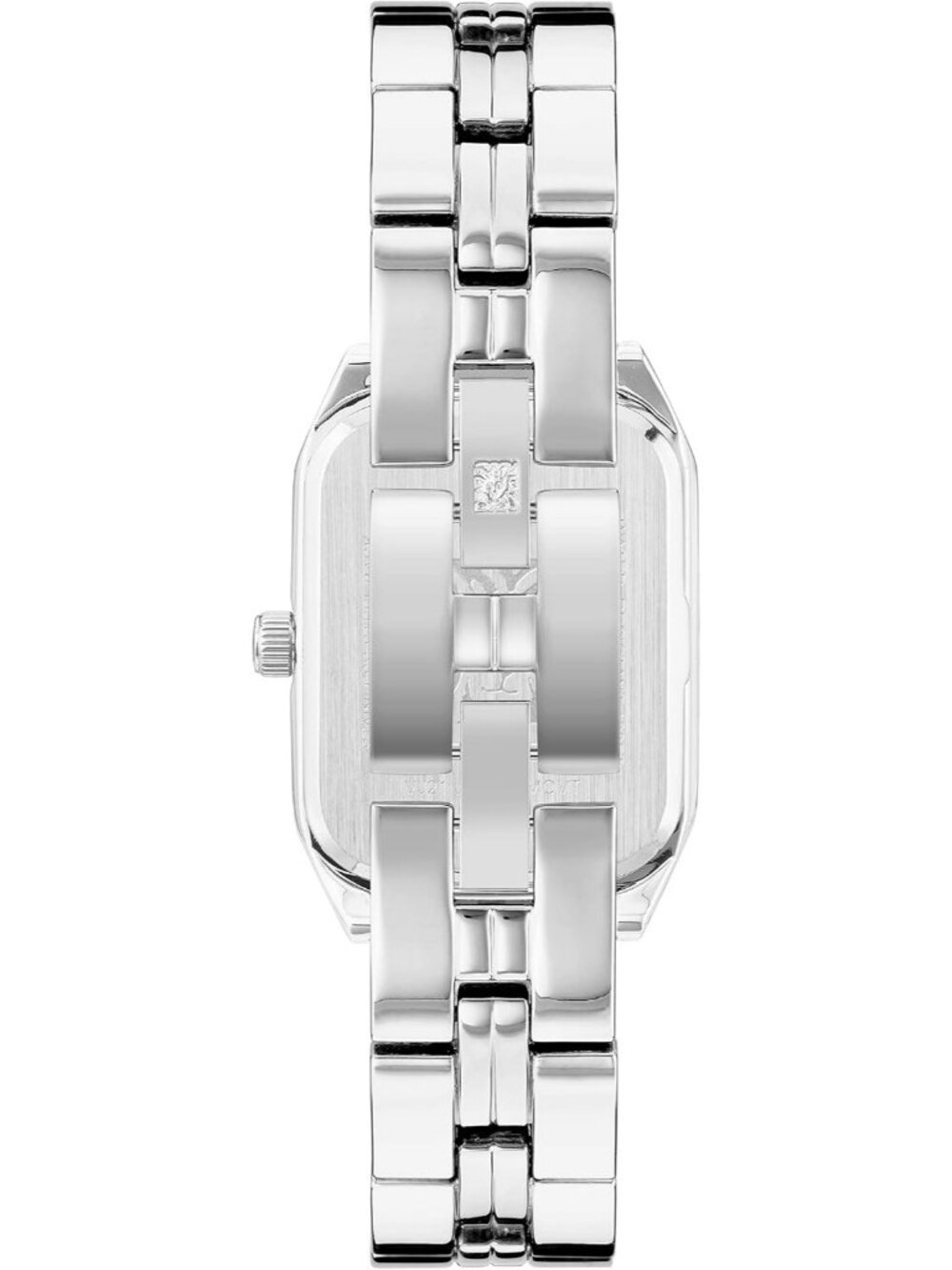 Women's Silver Tone Adjustable Link Bracelet Stainless Steel Band Wrist Watches - Picture 3 of 6